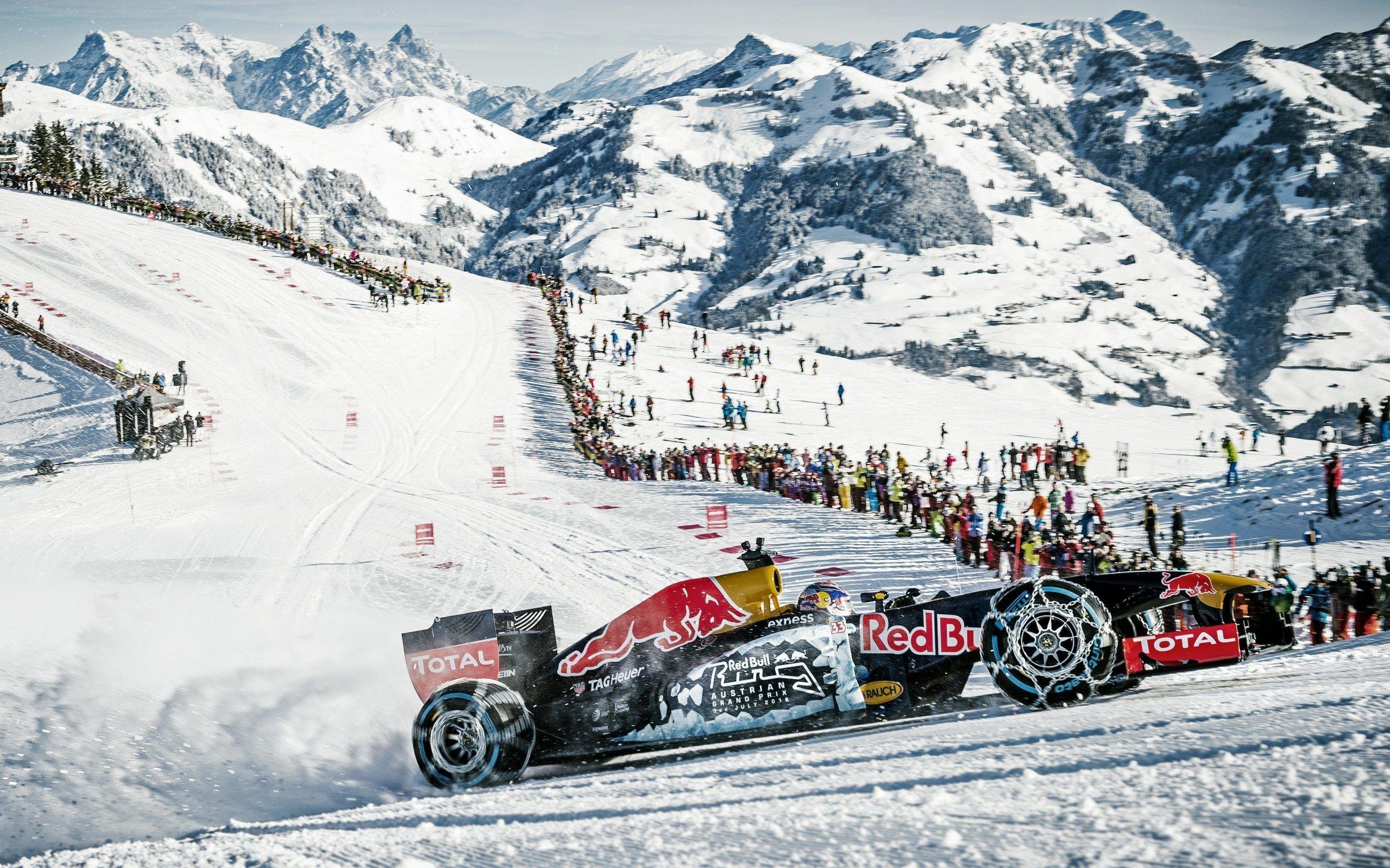 Red Bull F1 Formula Car Racing Photo 4K Wallpaper HD