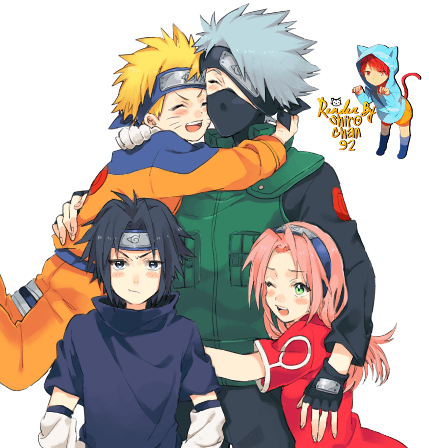 Gambar Naruto Sasuke dan Sakura Tim 7 Kata Kata