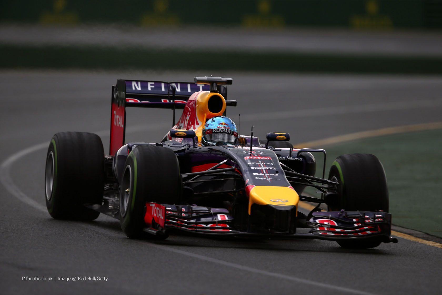 Sebastian Vettel, Red Bull, Albert Park, 2014 · F1 Fanatic