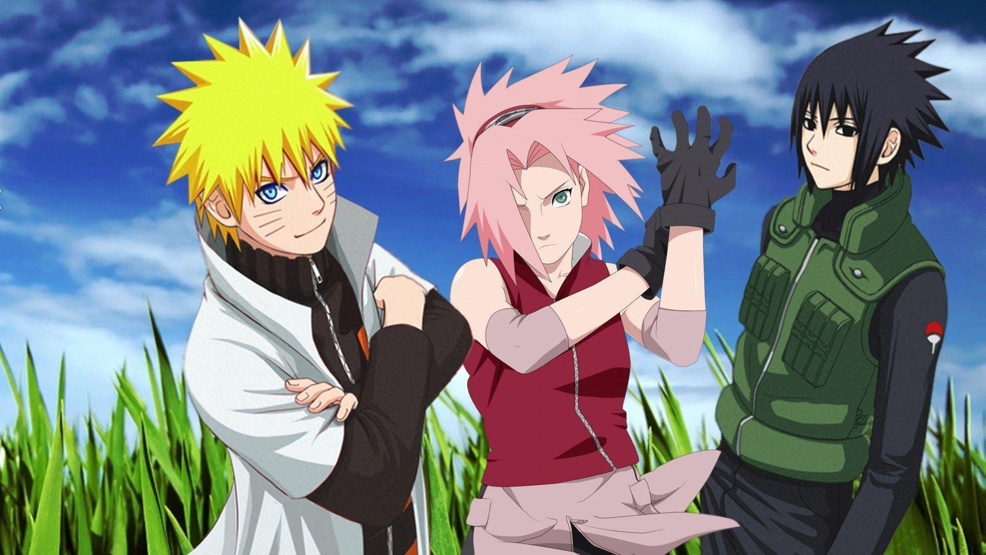 Naruto sakura and sasuke