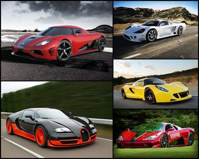 fastest street legal production cars in the world
