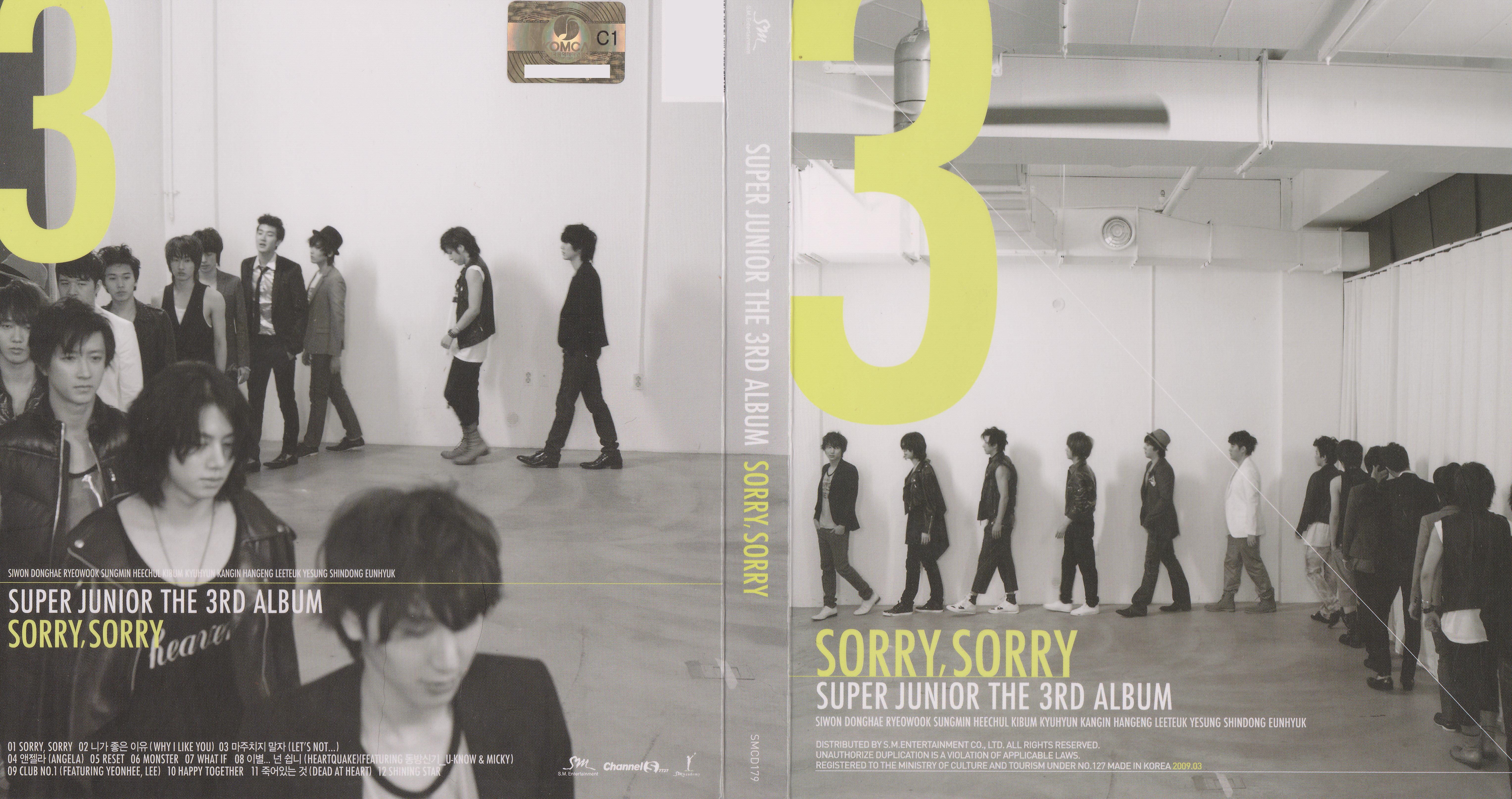 DOWNLOAD LINK] [AUDIO / SCAN PHOTOBOOK] Super Junior 3rd Album
