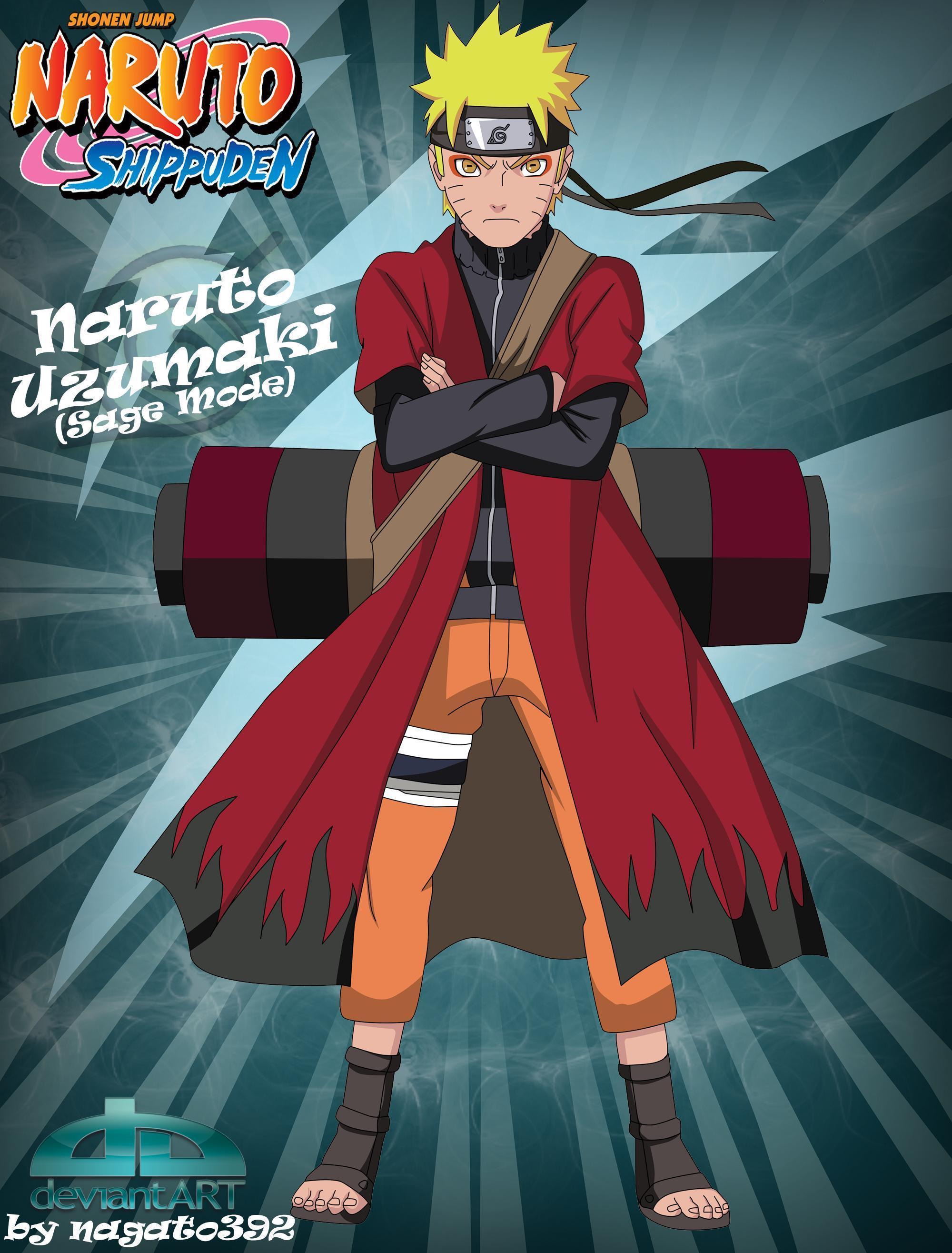 Naruto Shippuden Sage Mode Uzumaki HD Wallpaper Of Anime Manga
