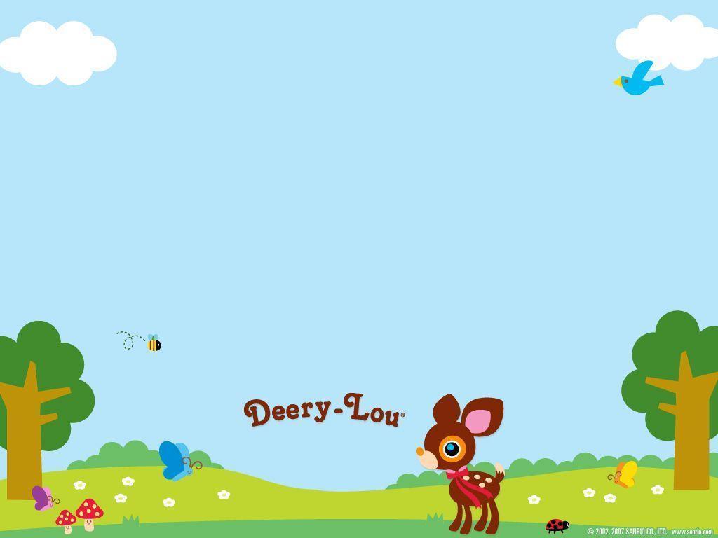 Deery Lou Wallpaper From Sanrio