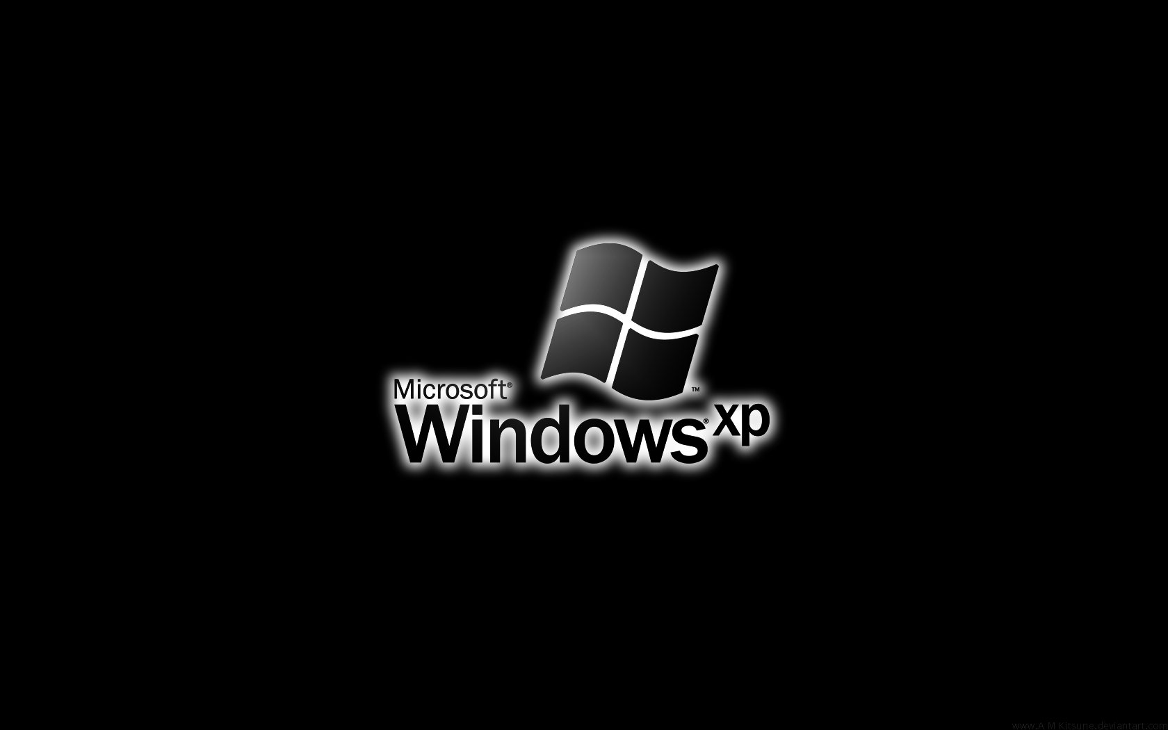 Windows Xp Black HD Wallpaper