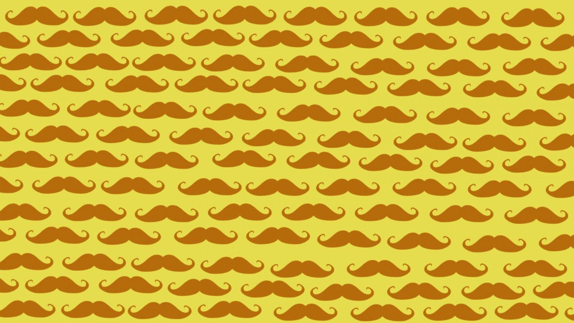 Cute Mustache Wallpaper HD