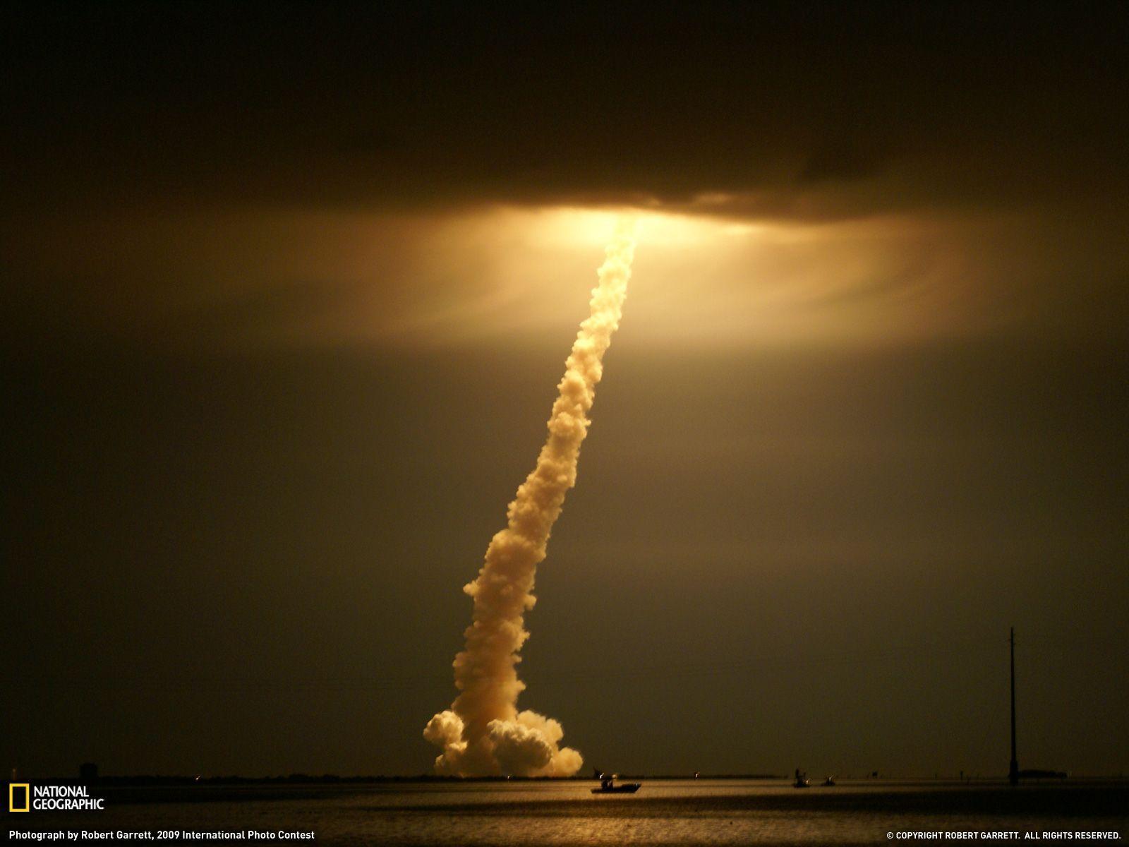 Endeavour Shuttle Launch Photo, Florida Wallpaper