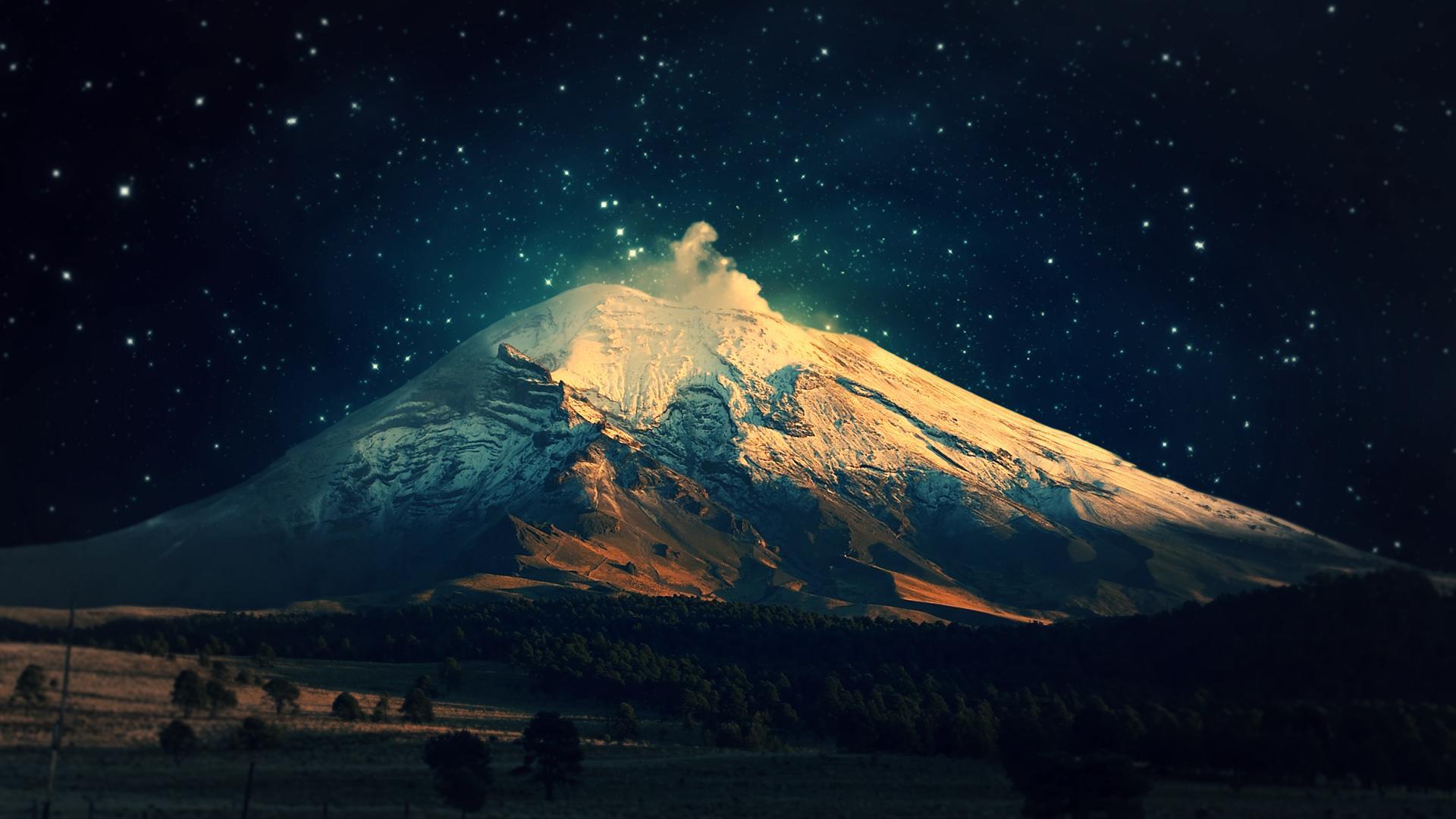 Wallpaper For > Starry Sky Wallpaper HD