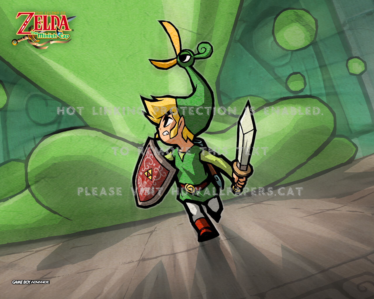 The Legend Of Zelda The Minish Cap Wallpapers Wallpaper Cave