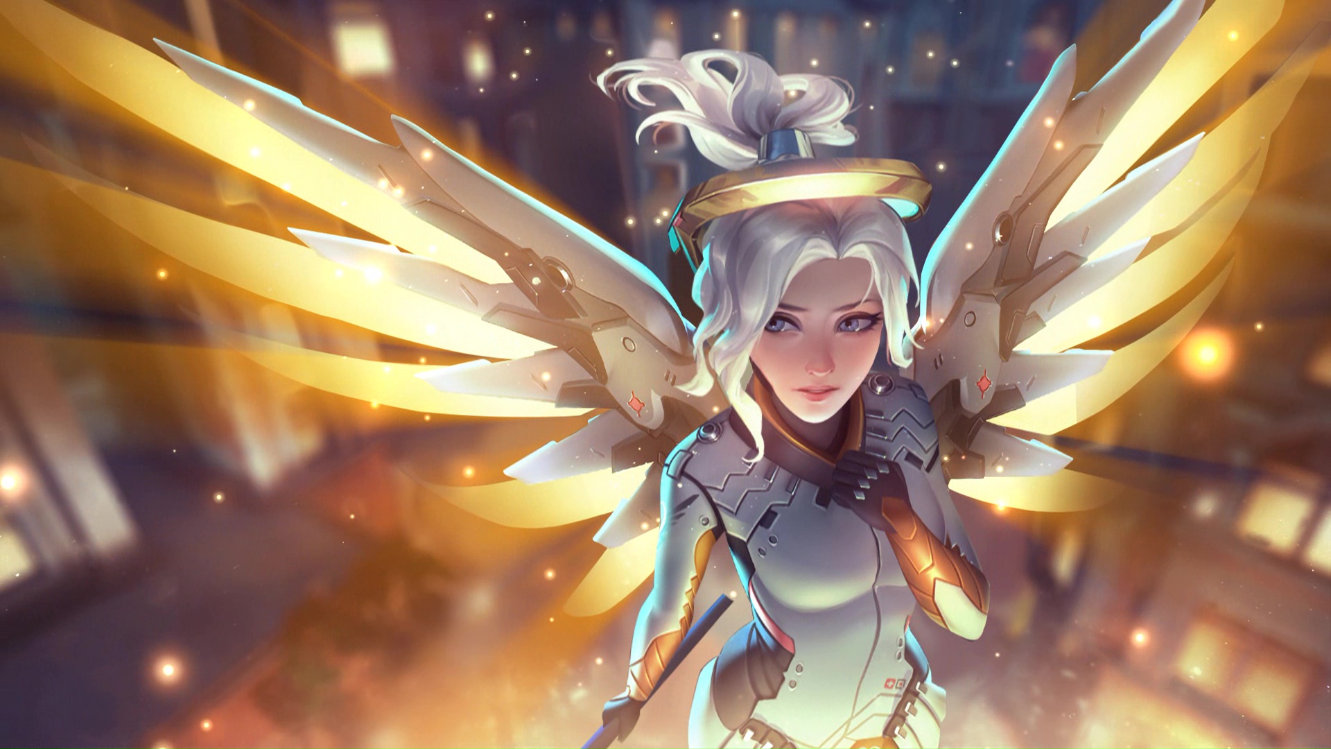 Witch Mercy Desktop Wallpapers Wallpaper Cave