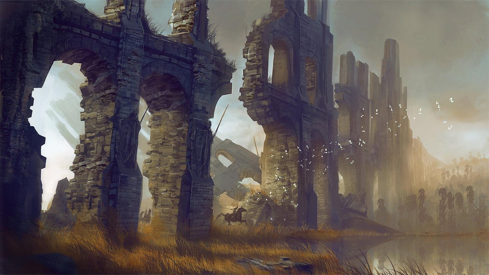 Ruined City Wallpapers Wallpaper Cave