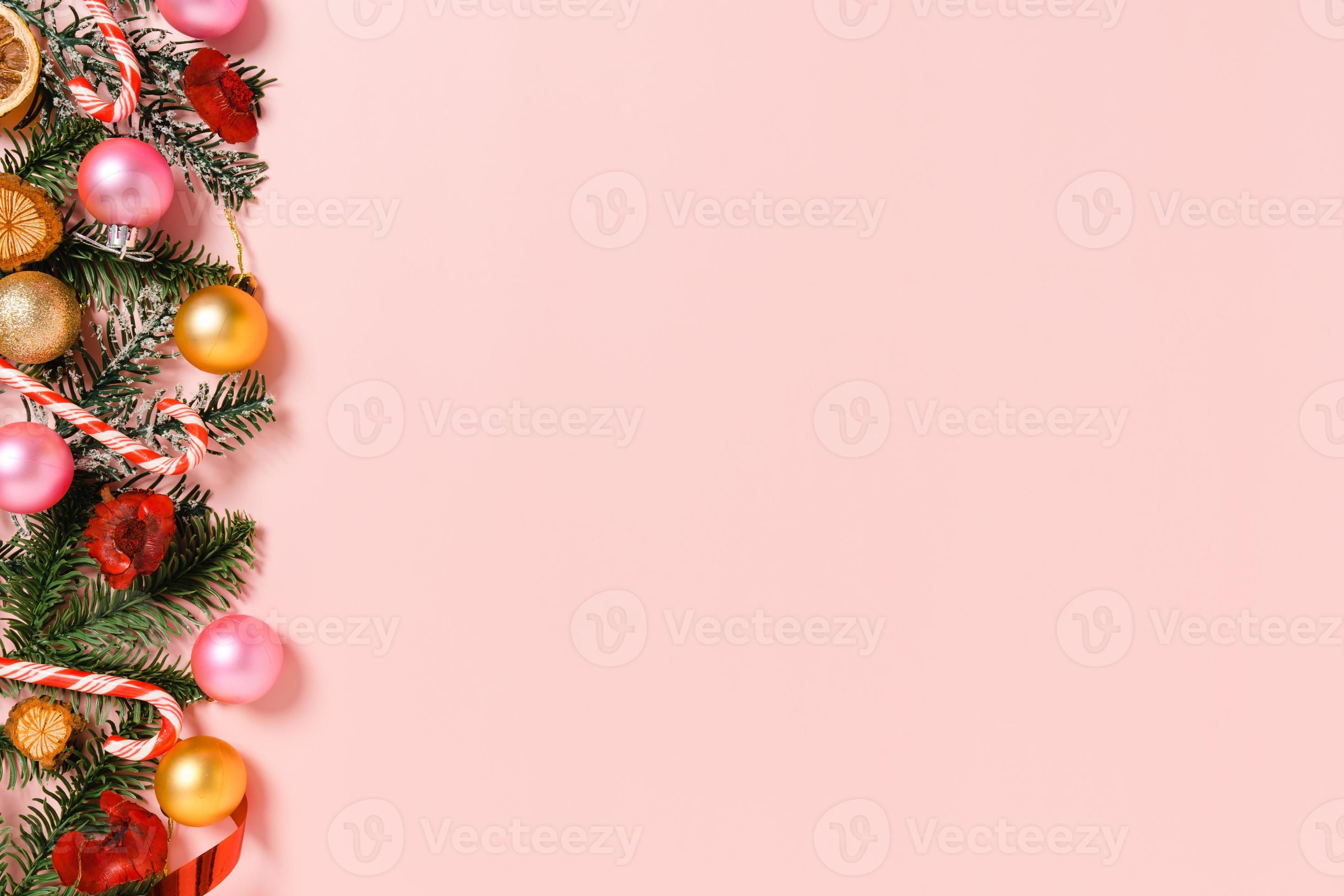 Minimalist Christmas Pink Wallpapers Wallpaper Cave