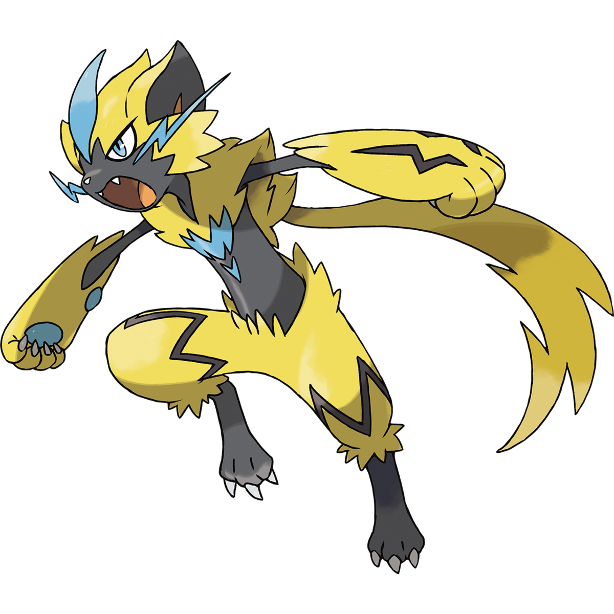 Shiny Zeraora Wallpapers Wallpaper Cave