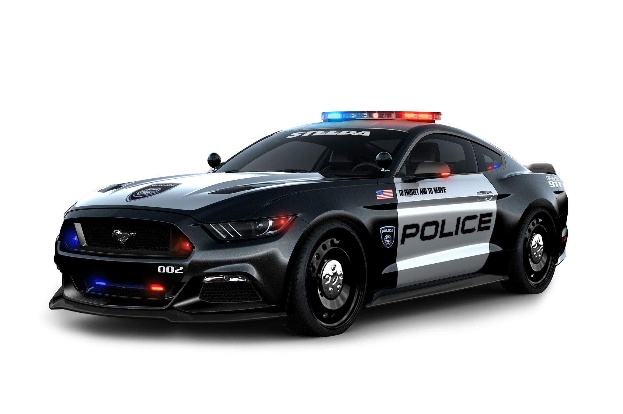 Ford Mustang Police Car Wallpapers Wallpaper Cave