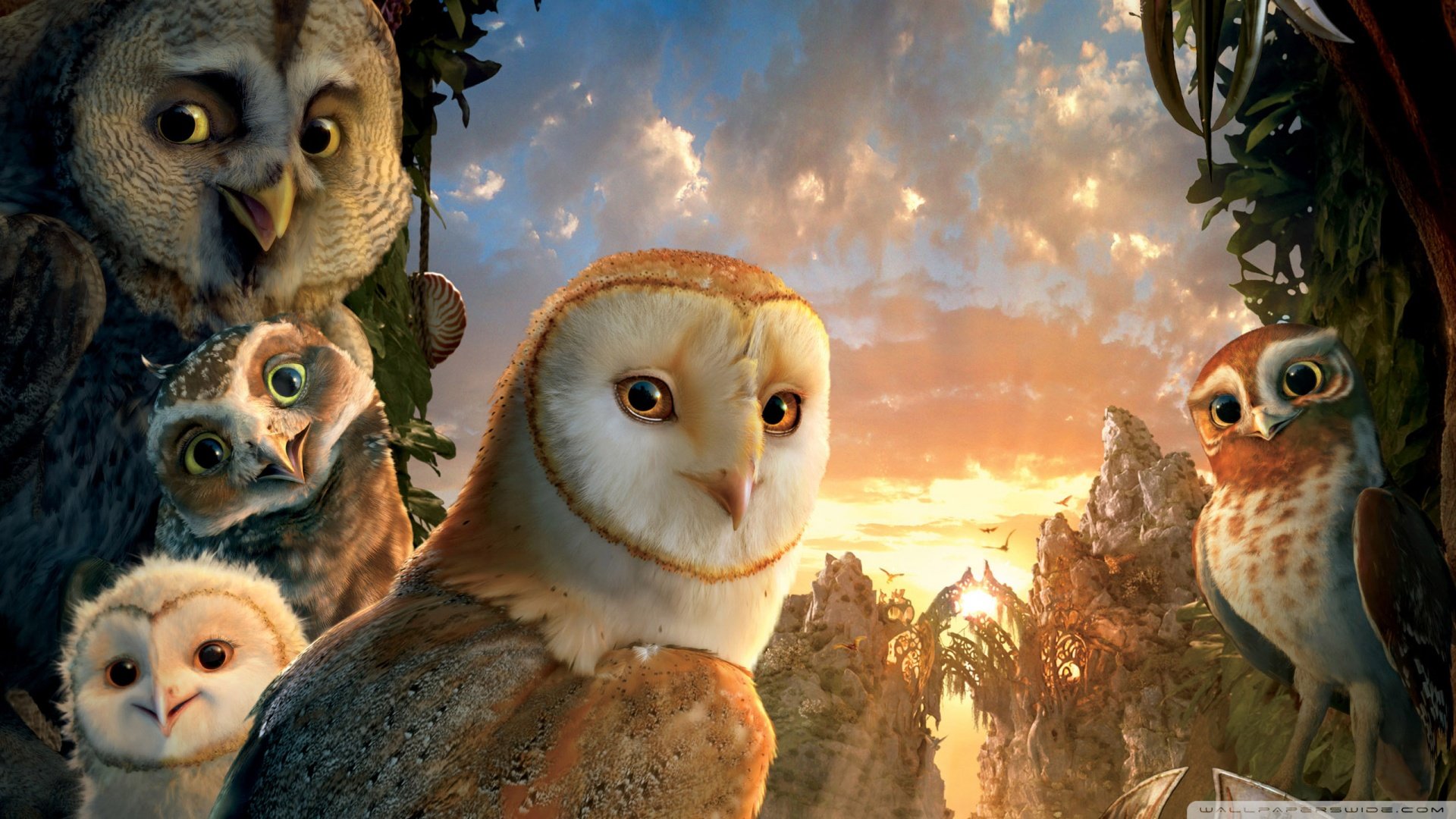 Legend Of The Guardians The Owls Of Ga Hoole Wallpapers Wallpaper Cave