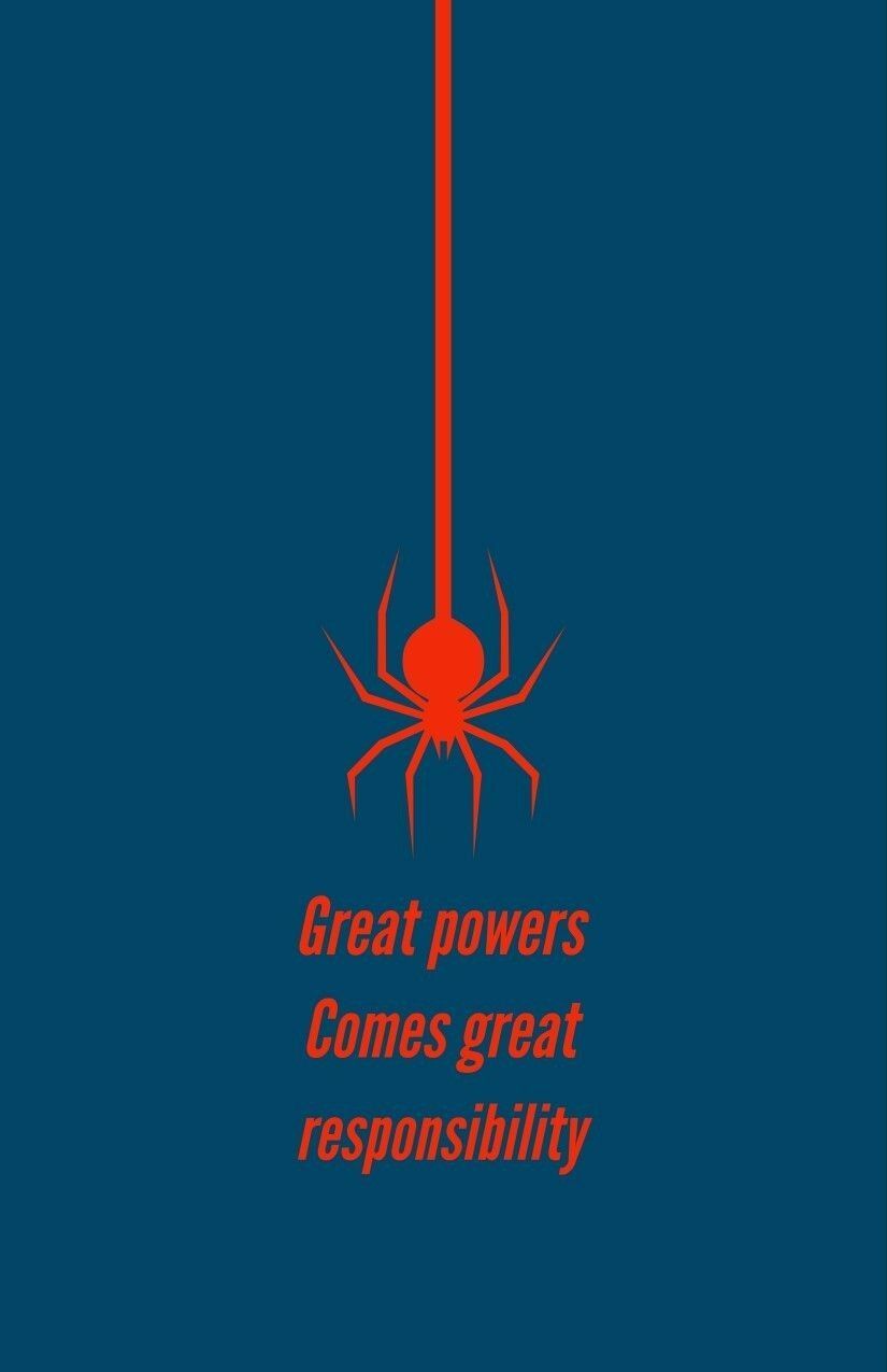 Spider Man Quotes Wallpapers Wallpaper Cave