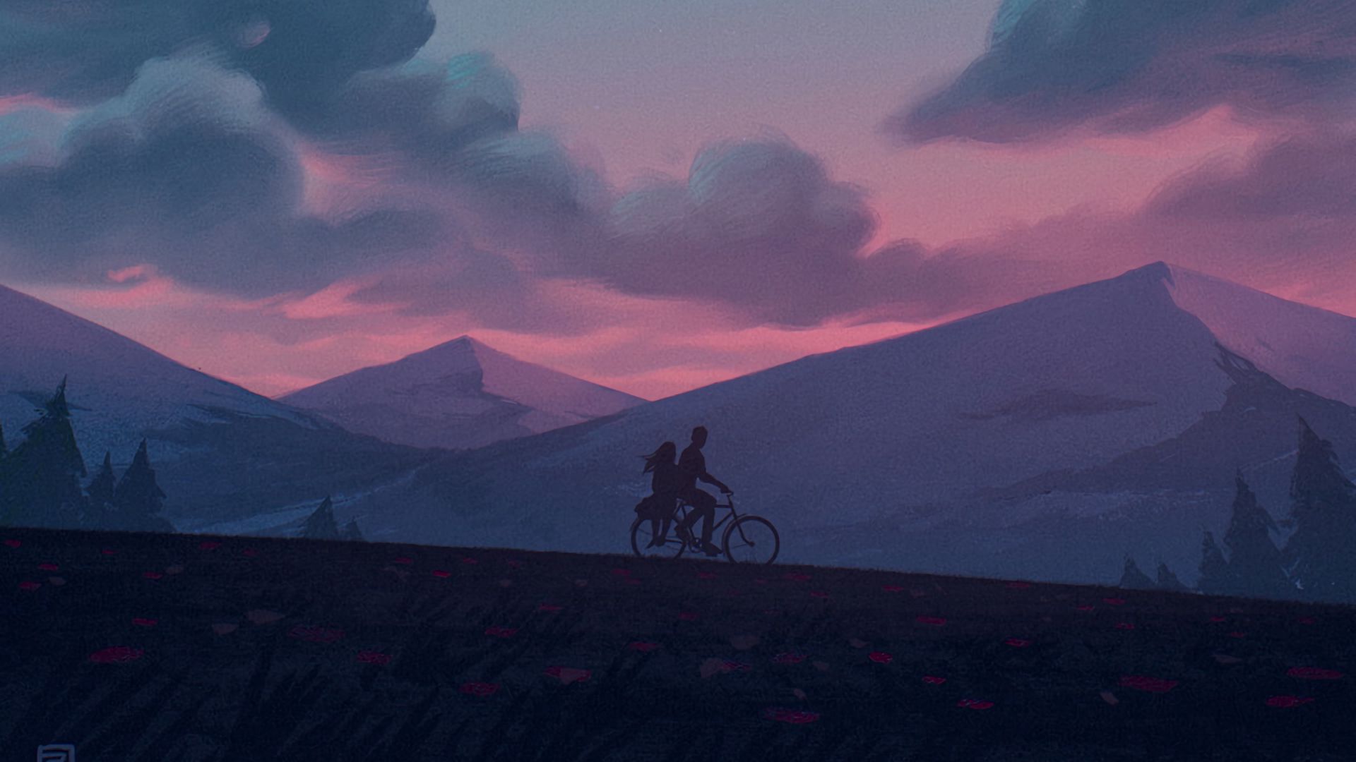 Night Bike Wallpapers Wallpaper Cave