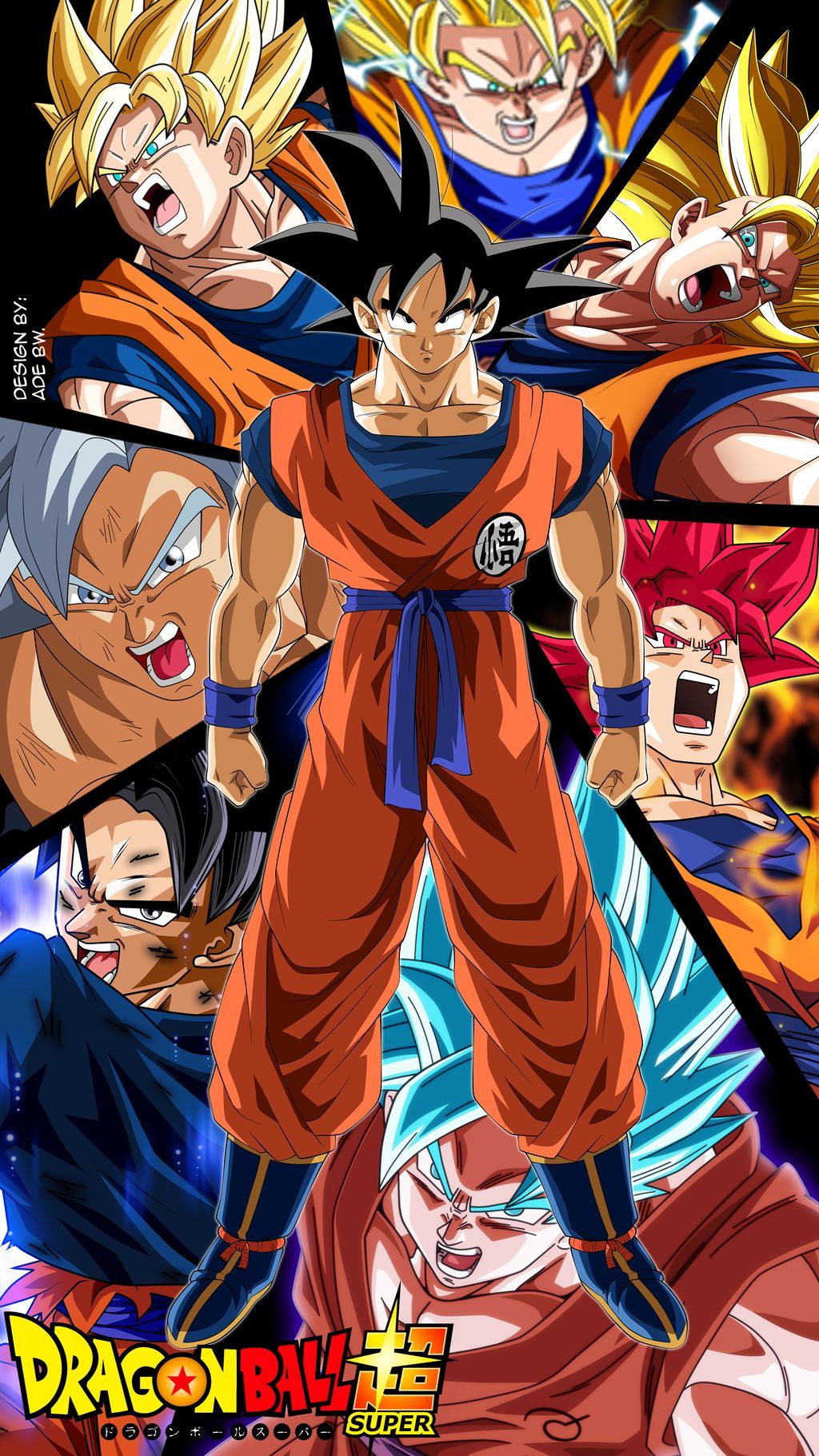 Goku All Transformations Wallpapers Wallpaper Cave