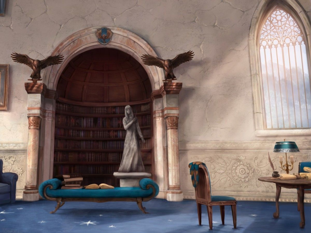 Ravenclaw Common Room Wallpapers Wallpaper Cave