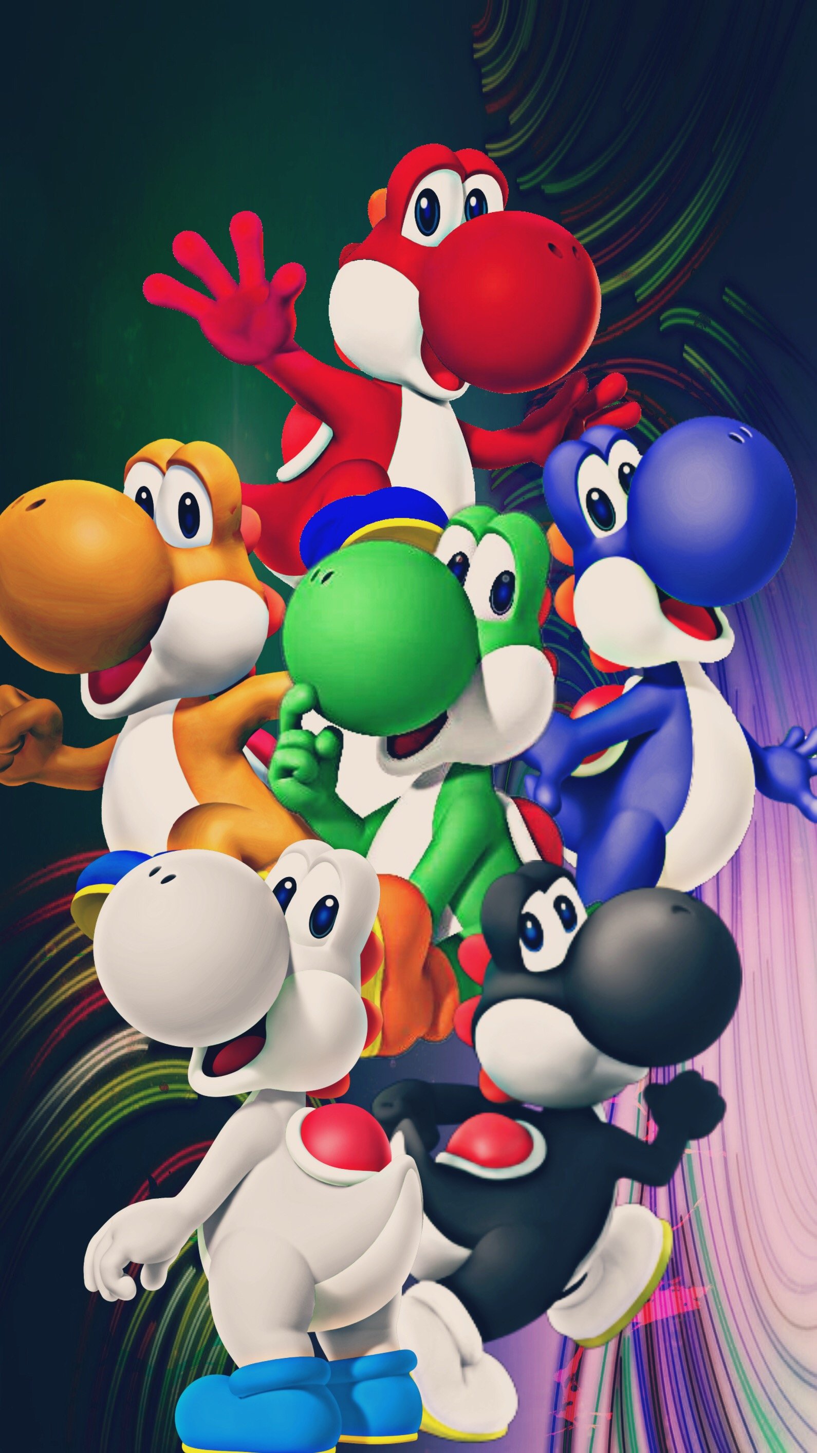 Kawaii Yoshi Wallpapers Wallpaper Cave