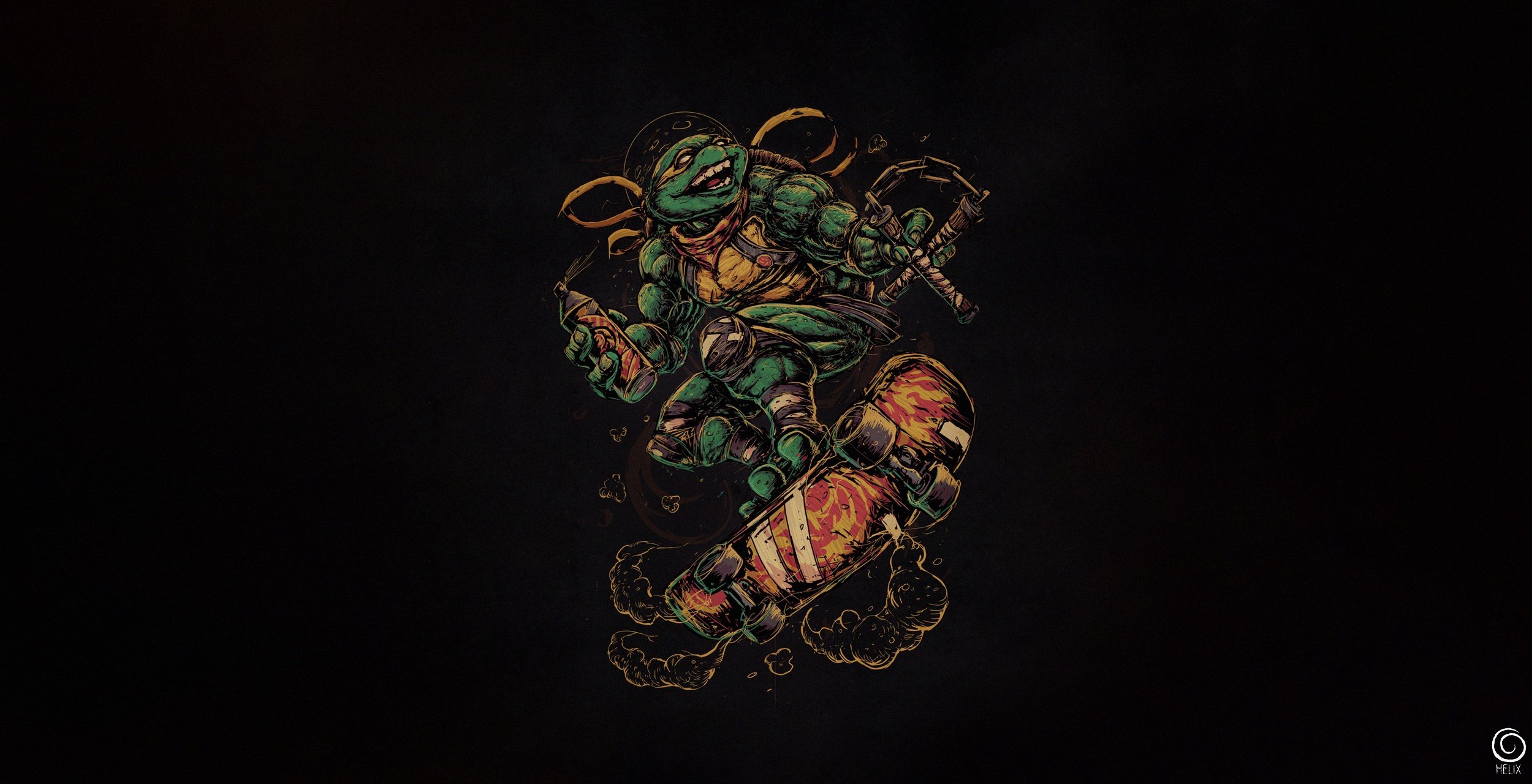 Teenage Mutant Ninja Turtles Michelangelo Desktop Wallpapers