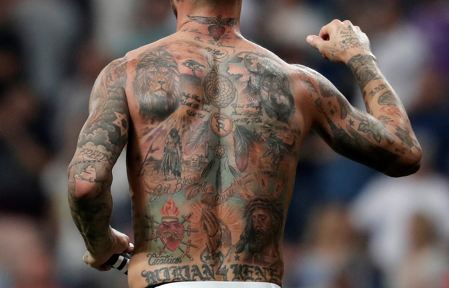 Sergio Ramos Tattoo Wallpapers Wallpaper Cave