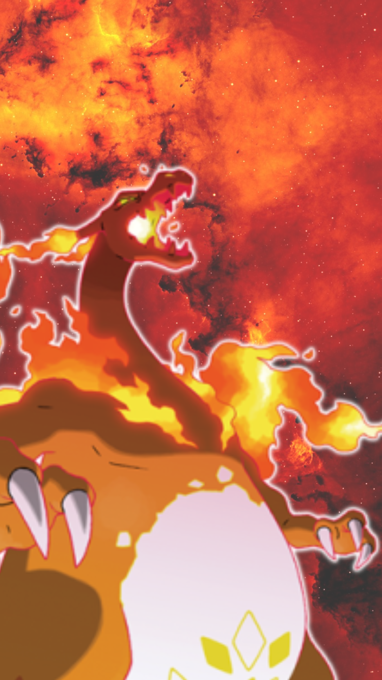 Shiny Gigantamax Charizard Wallpapers Wallpaper Cave