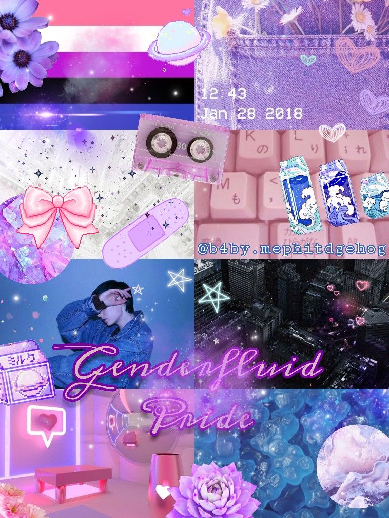 Genderfluid Aesthetic Wallpapers Wallpaper Cave