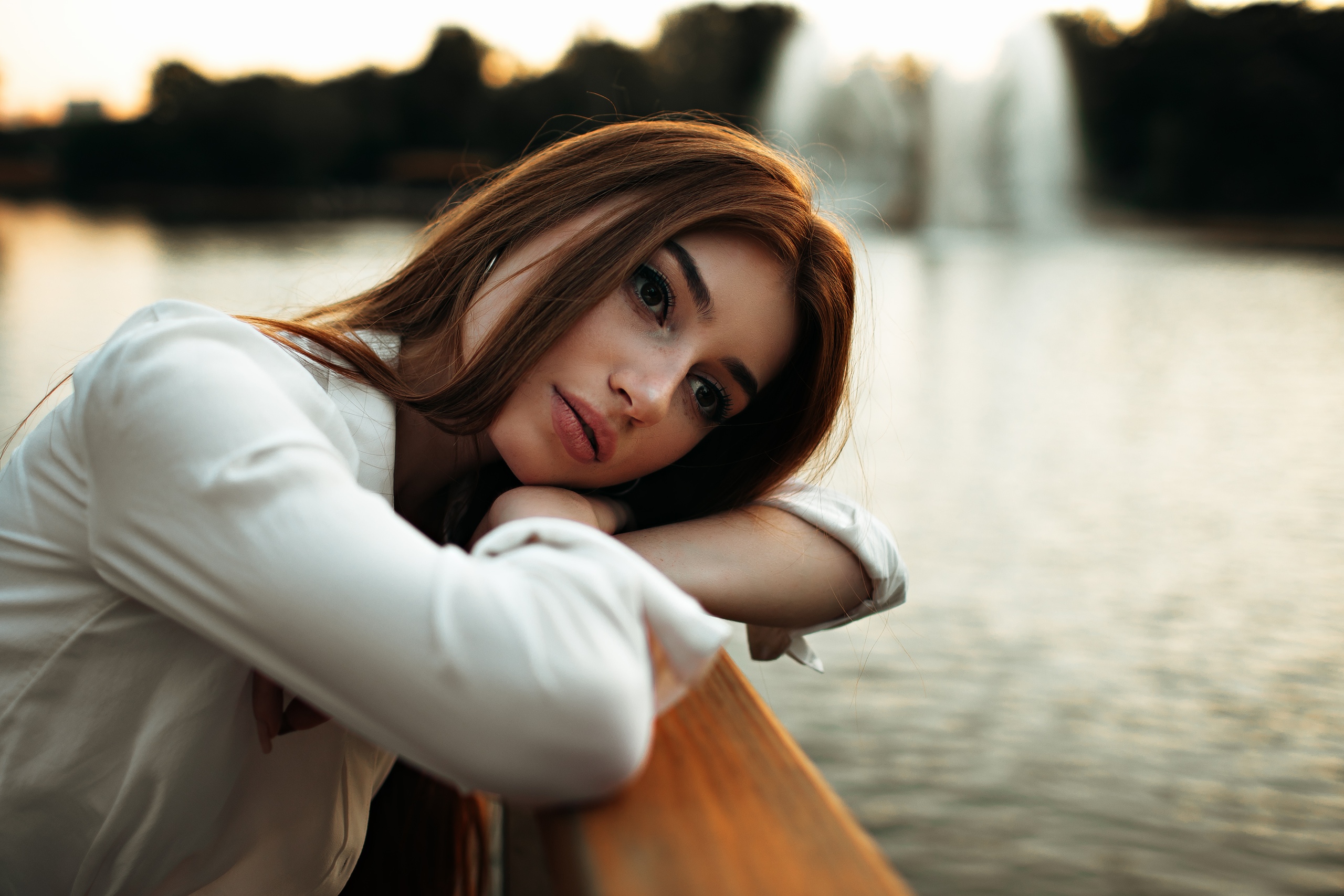 Brunette Hd Wallpaper