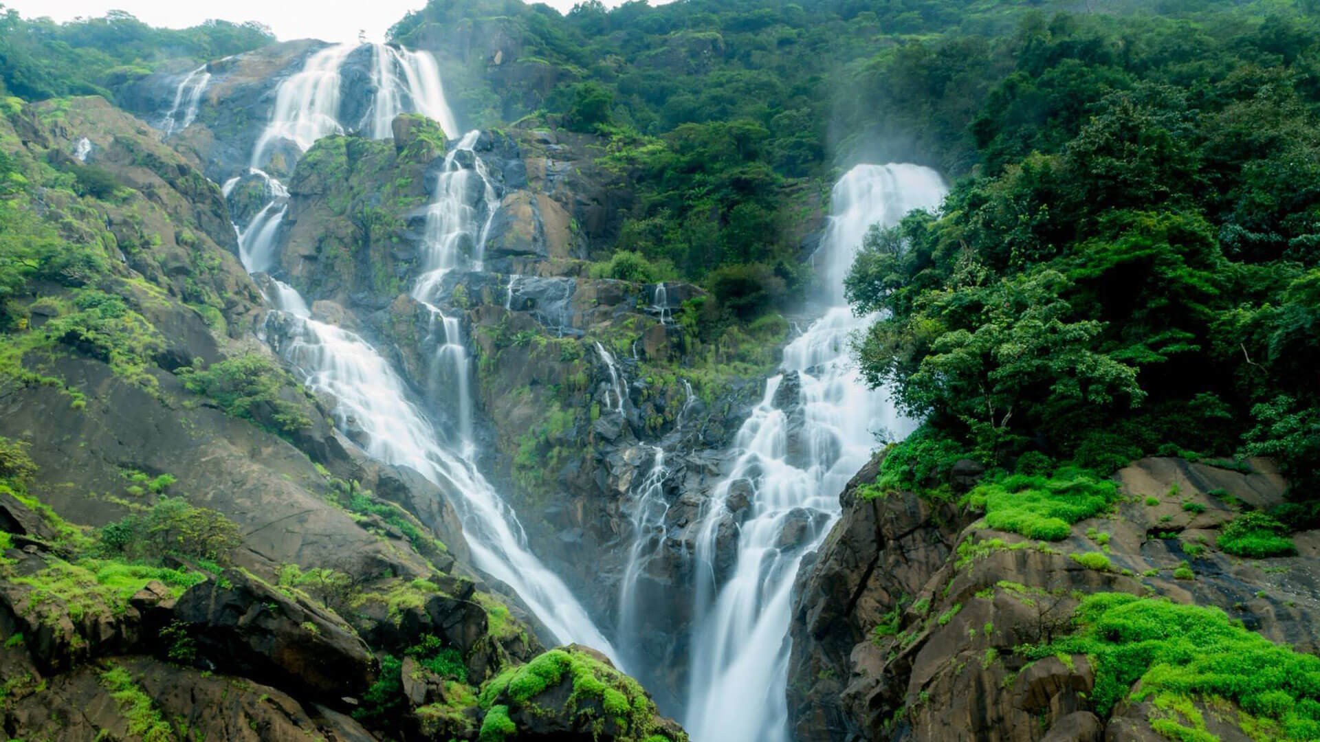 Dudhsagar Falls Wallpapers Wallpaper Cave