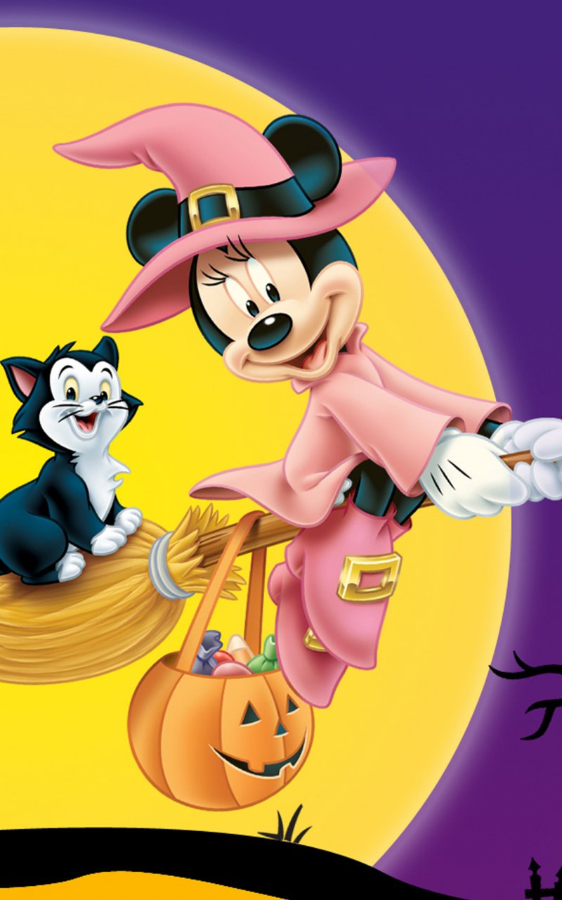 Miney Mouse Halloween Wallpapers Wallpaper Cave