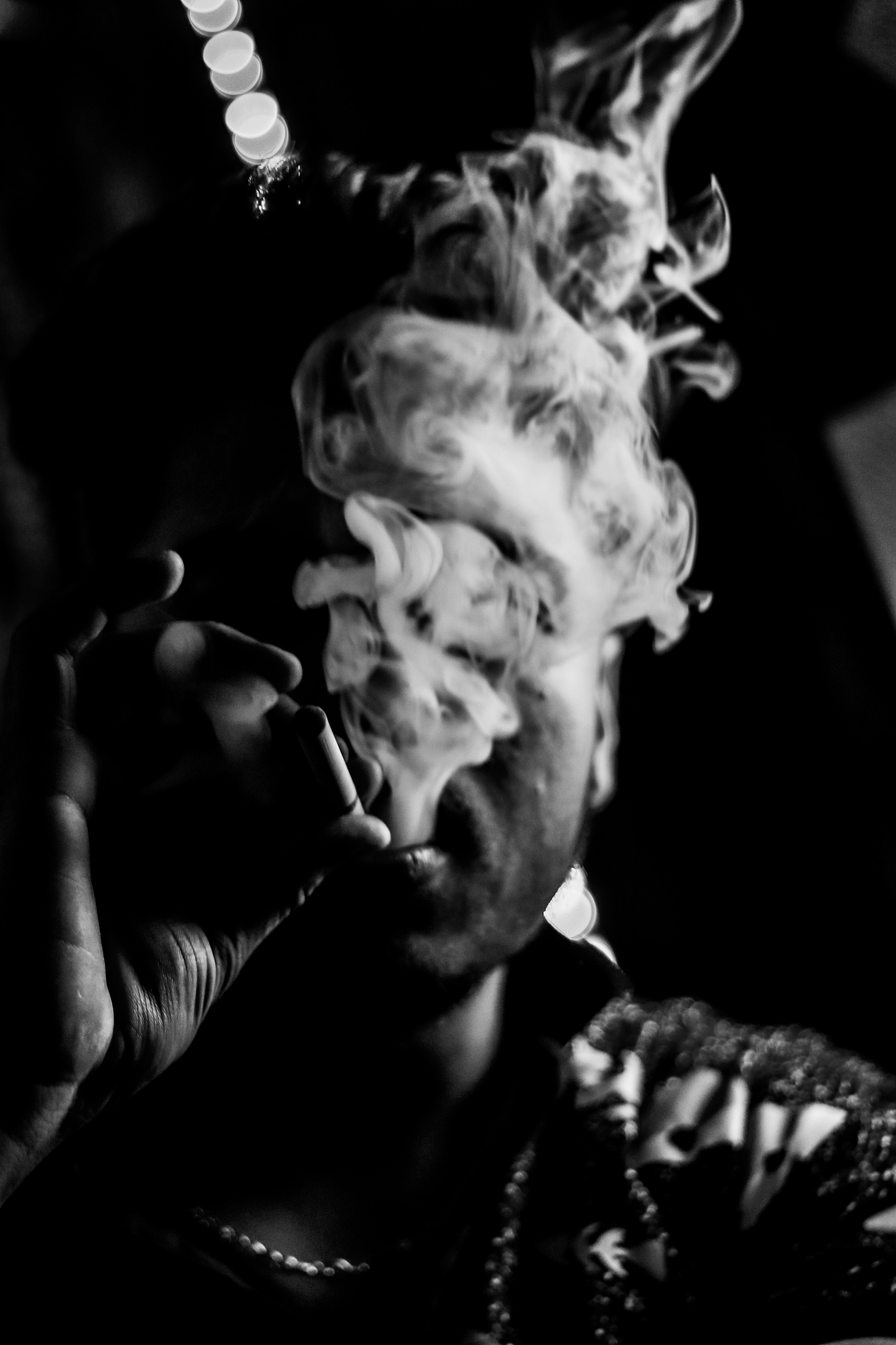 African smoking image