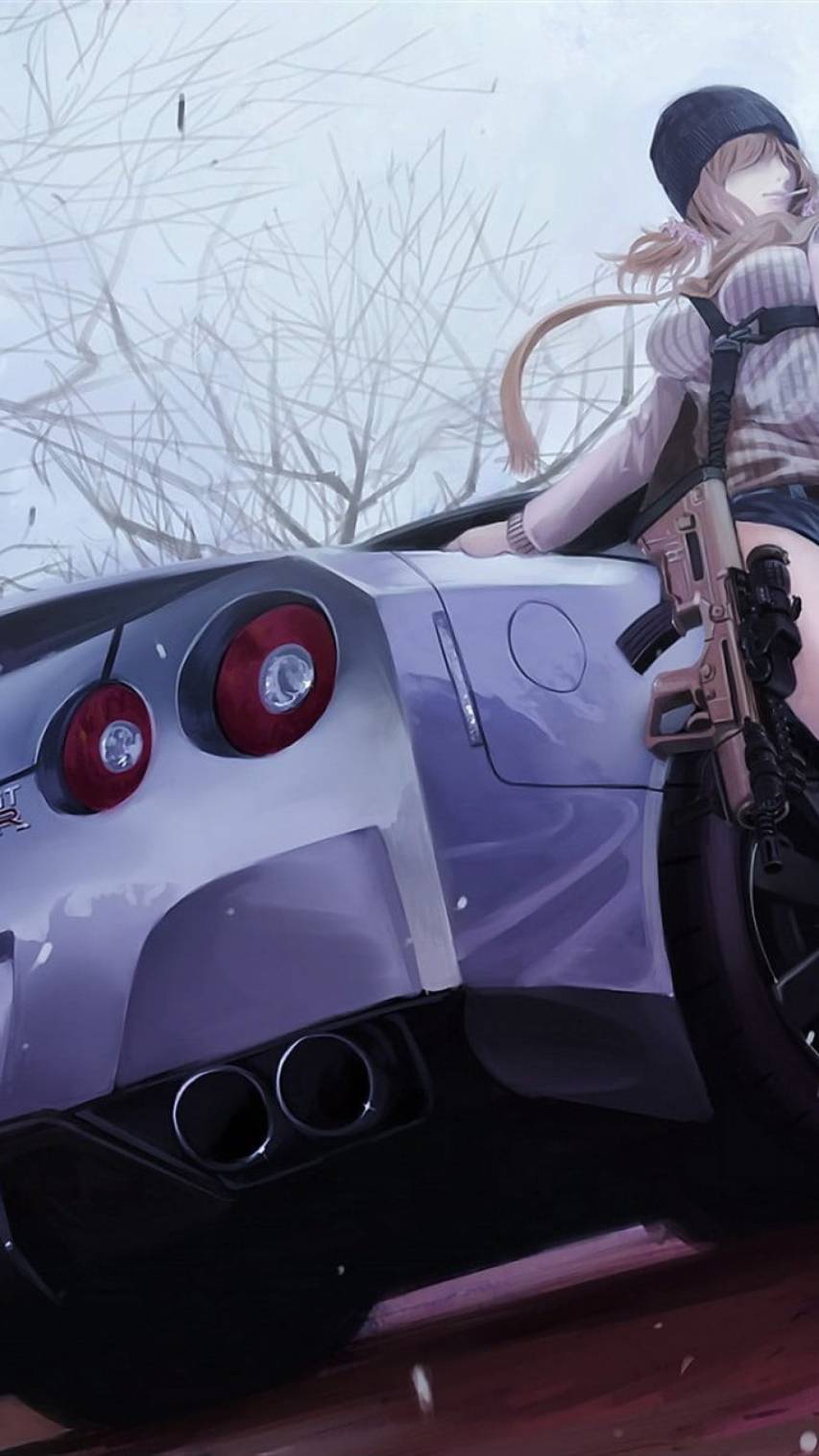 Car X Anime Wallpapers Wallpaper Cave