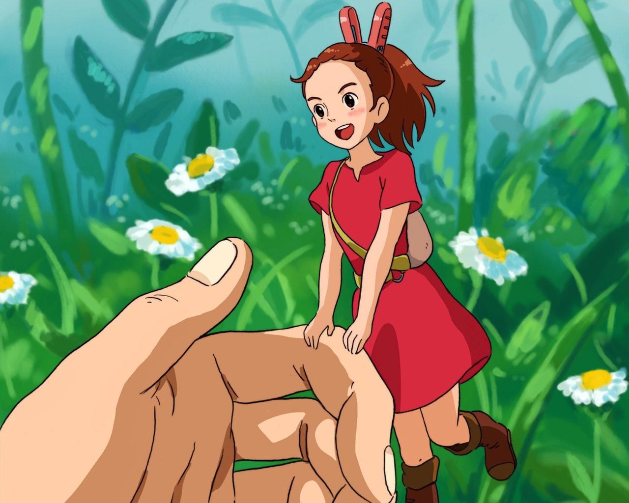 Secret World Of Arrietty Aesthetic Wallpapers Wallpaper Cave