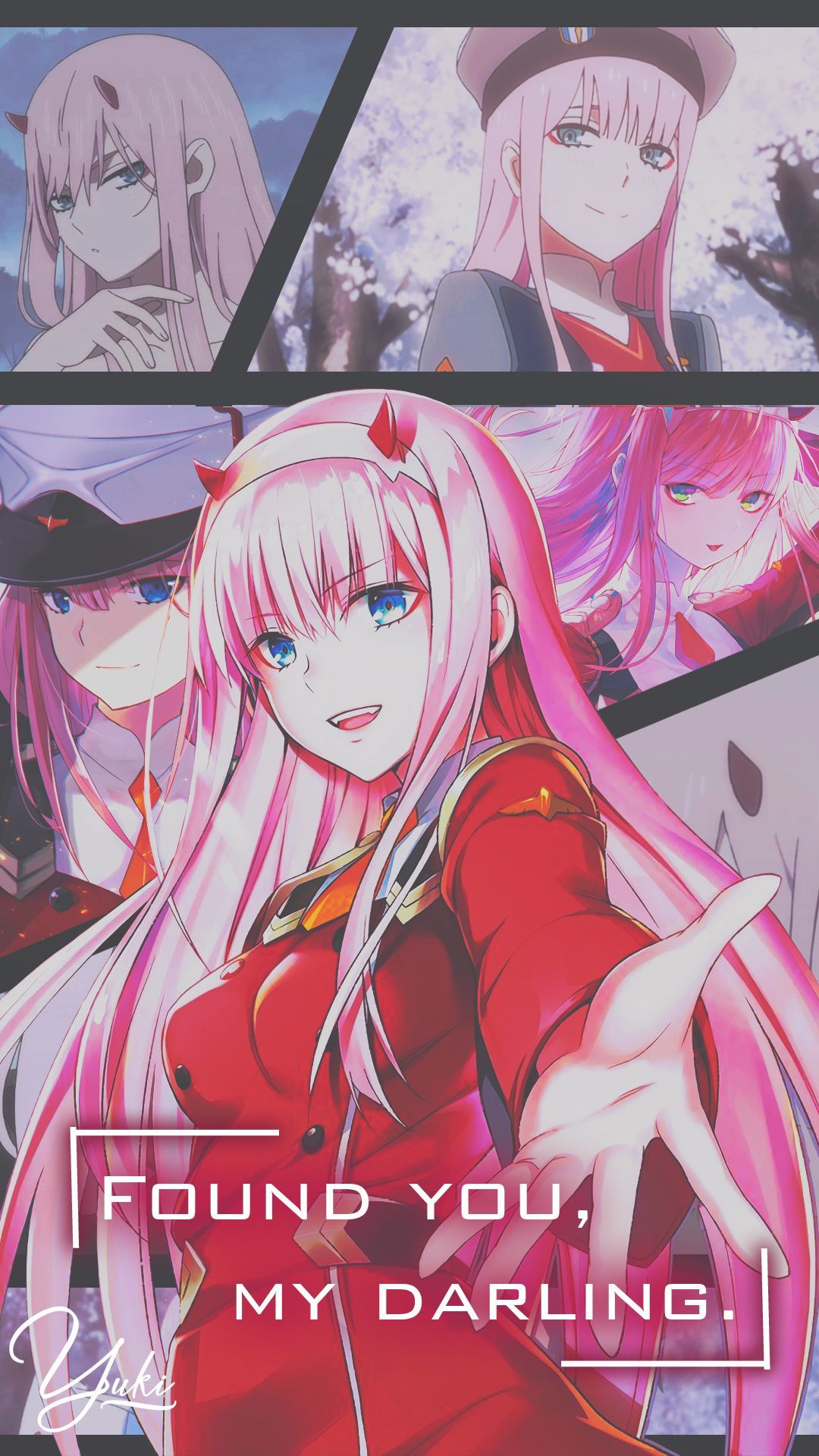 Anime Girl Zero Two Wallpapers Wallpaper Cave