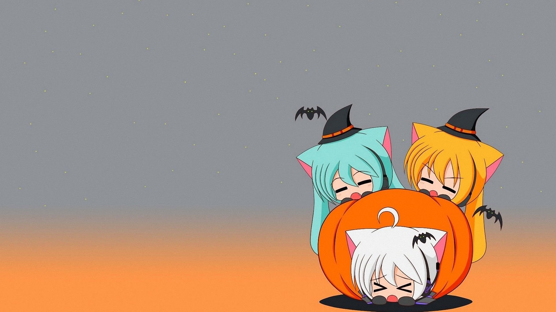 Halloween Desktop Anime Wallpapers Wallpaper Cave