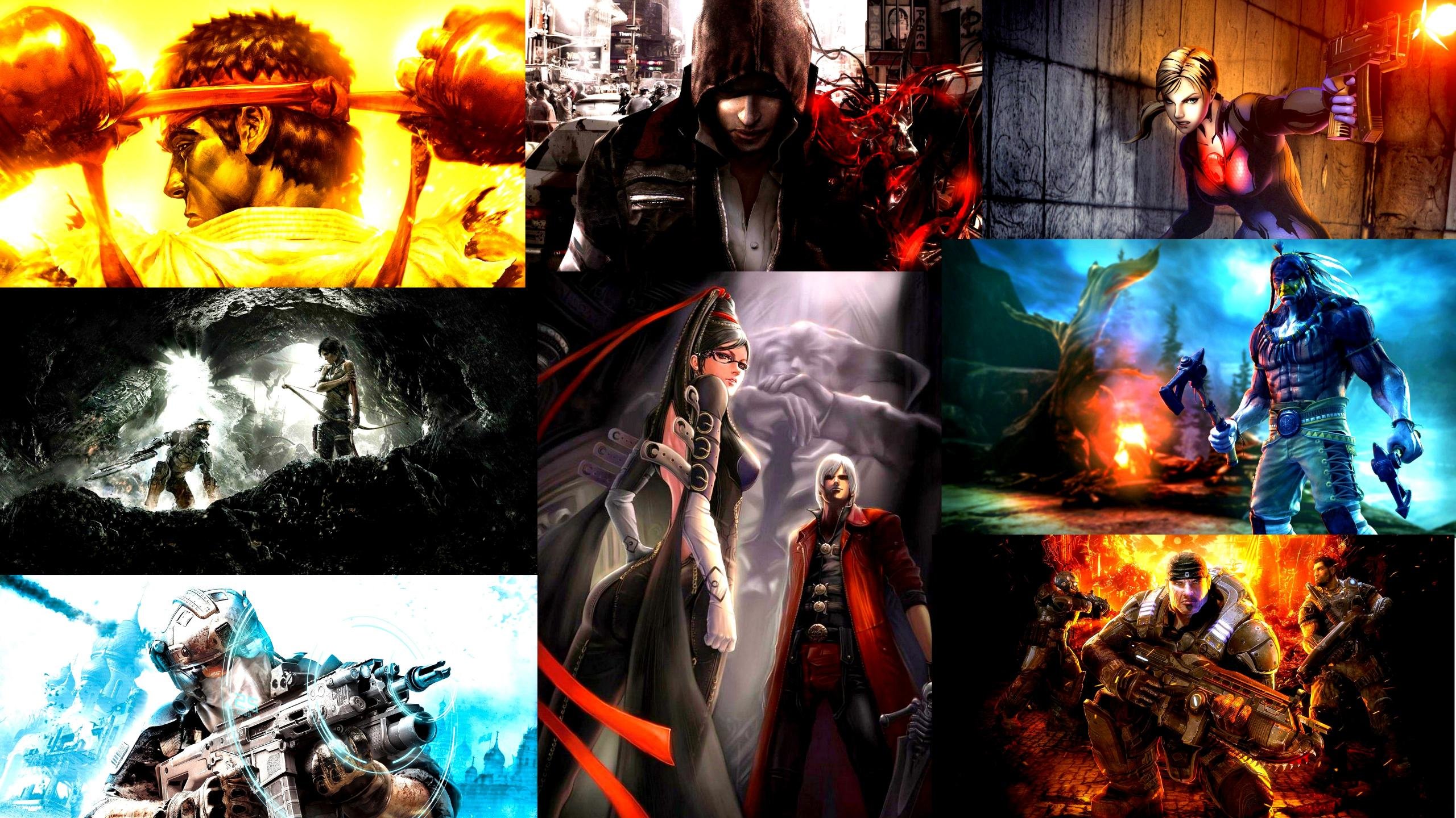 Game Collage Wallpapers Wallpaper Cave