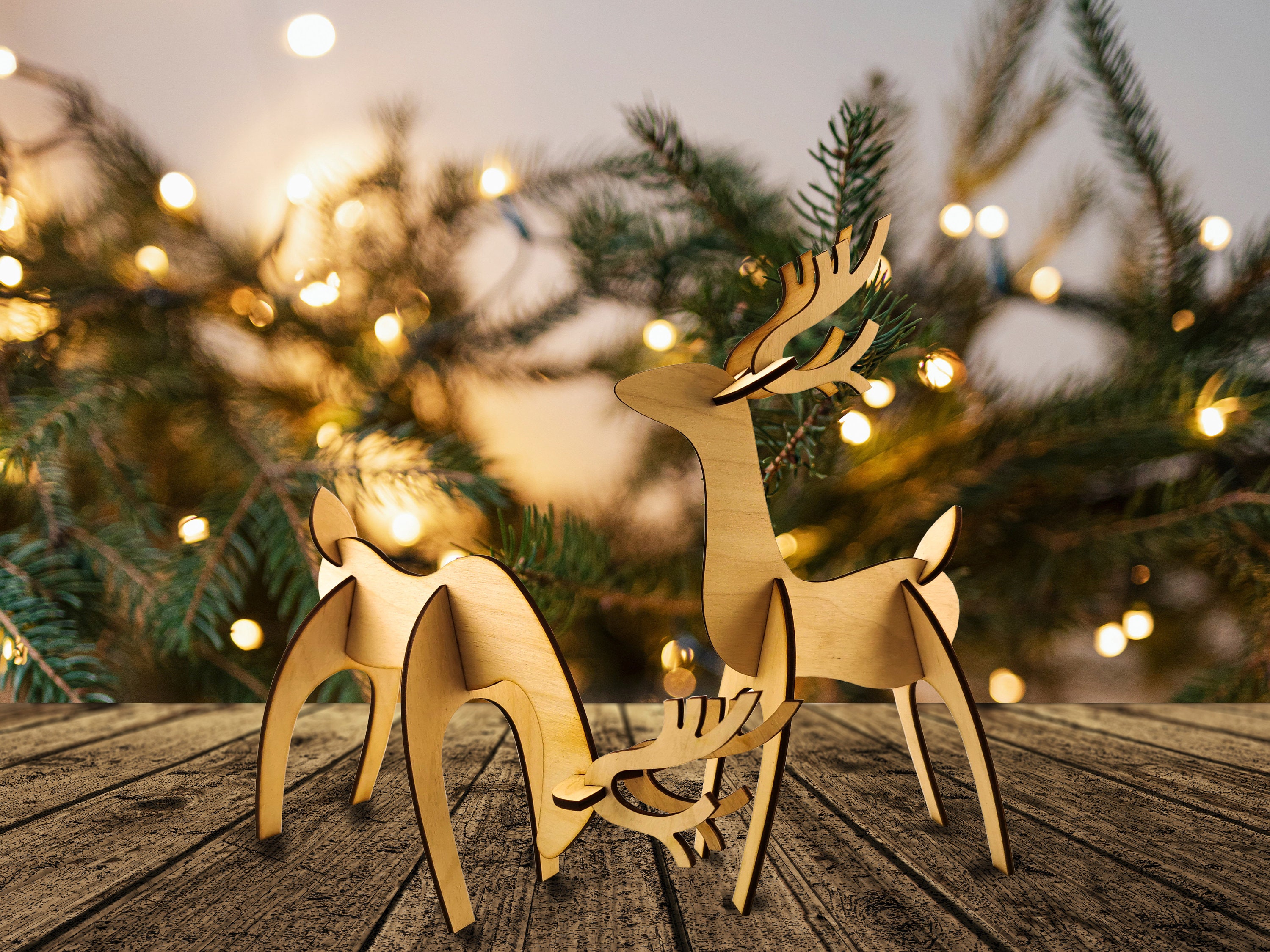 Christmas Elk Wallpapers Wallpaper Cave