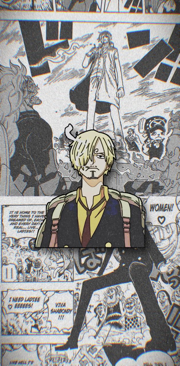 Sanji Manga Wallpapers Wallpaper Cave