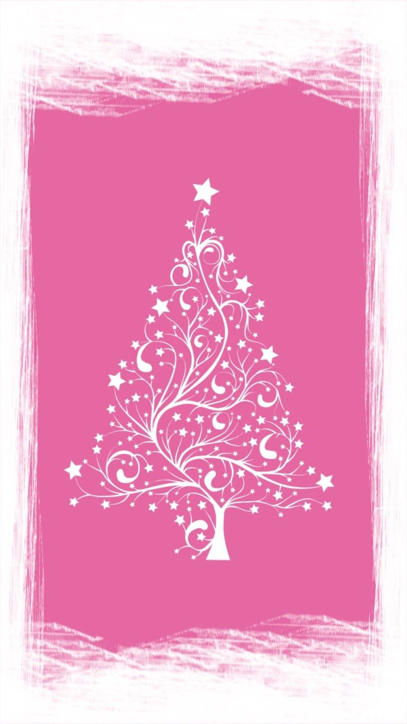 White And Pink Christmas Wallpapers Wallpaper Cave