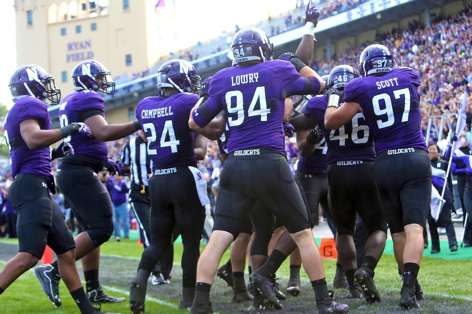 Northwestern Wildcats Wallpapers Wallpaper Cave