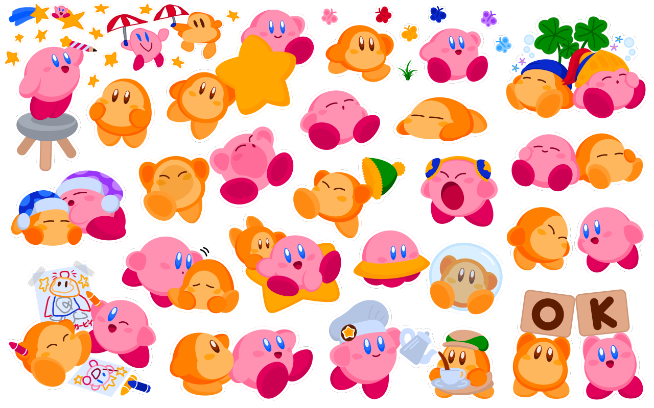 Kirby And Waddle Dee Wallpapers Wallpaper Cave