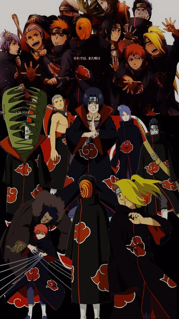 Akatsuki Team Wallpapers Wallpaper Cave