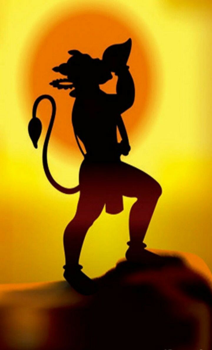 Hanuman Shadow Wallpapers Wallpaper Cave