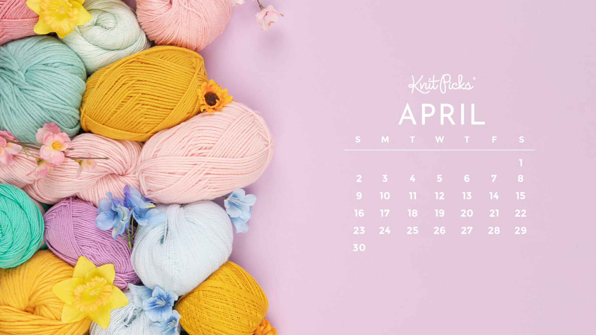 Free Downloadable April 2023 Calendar