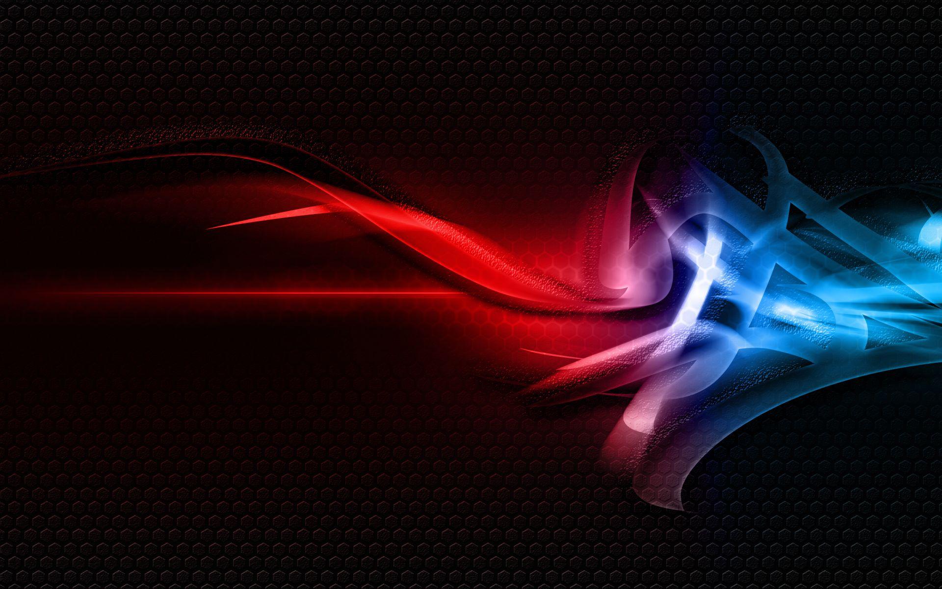 Download Red And Blue Abstract Wallpaper 1920x1200. Full HD