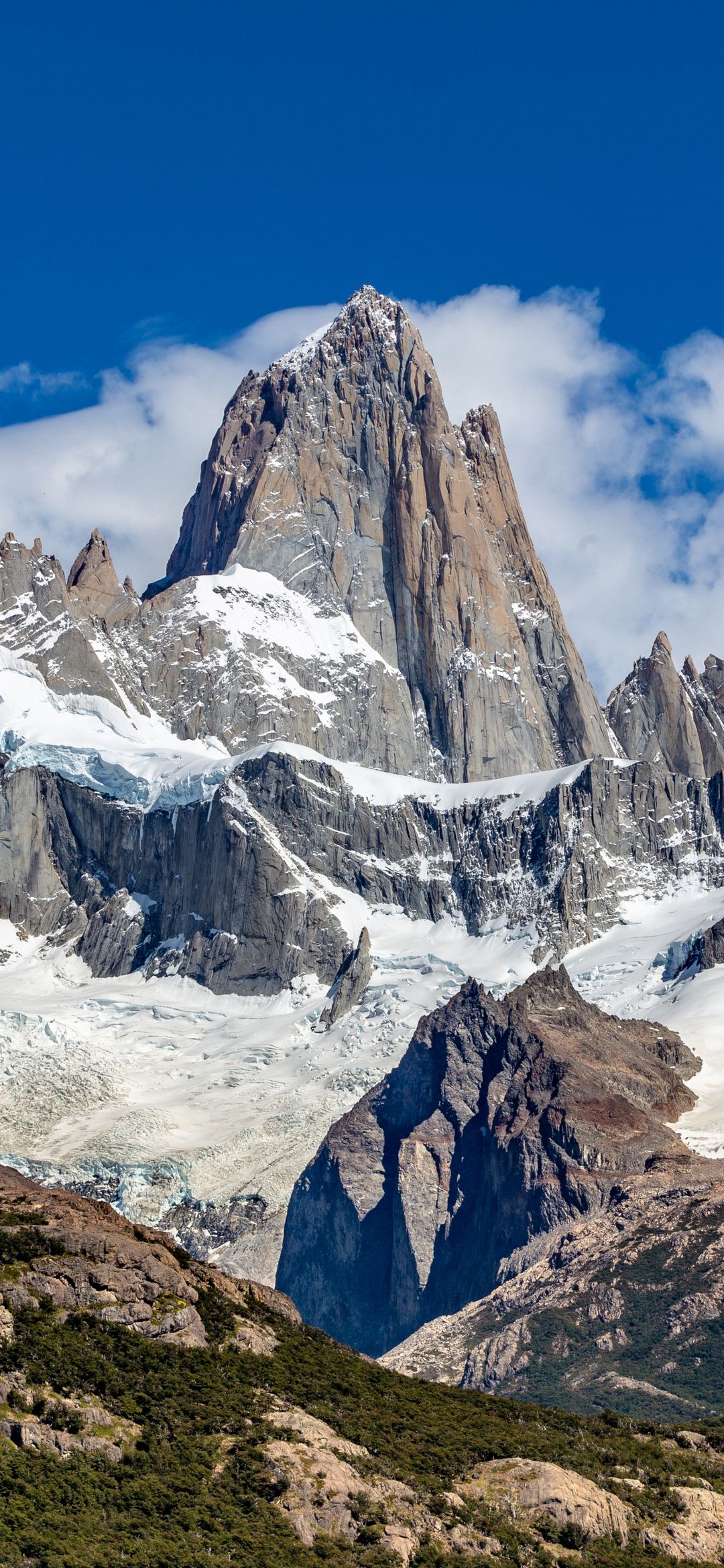 Mount Fitz Roy Los Glaciares National Park Wallpapers Wallpaper Cave