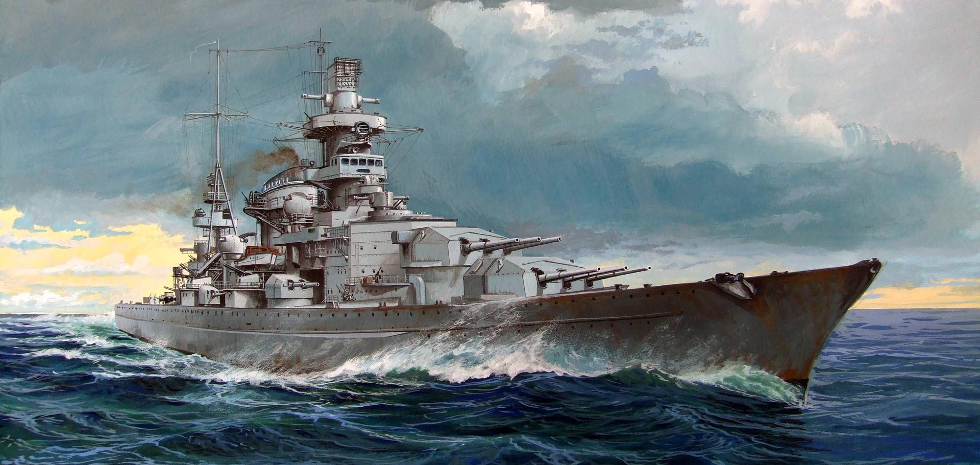 German Battleship Scharnhorst Wallpapers Wallpaper Cave