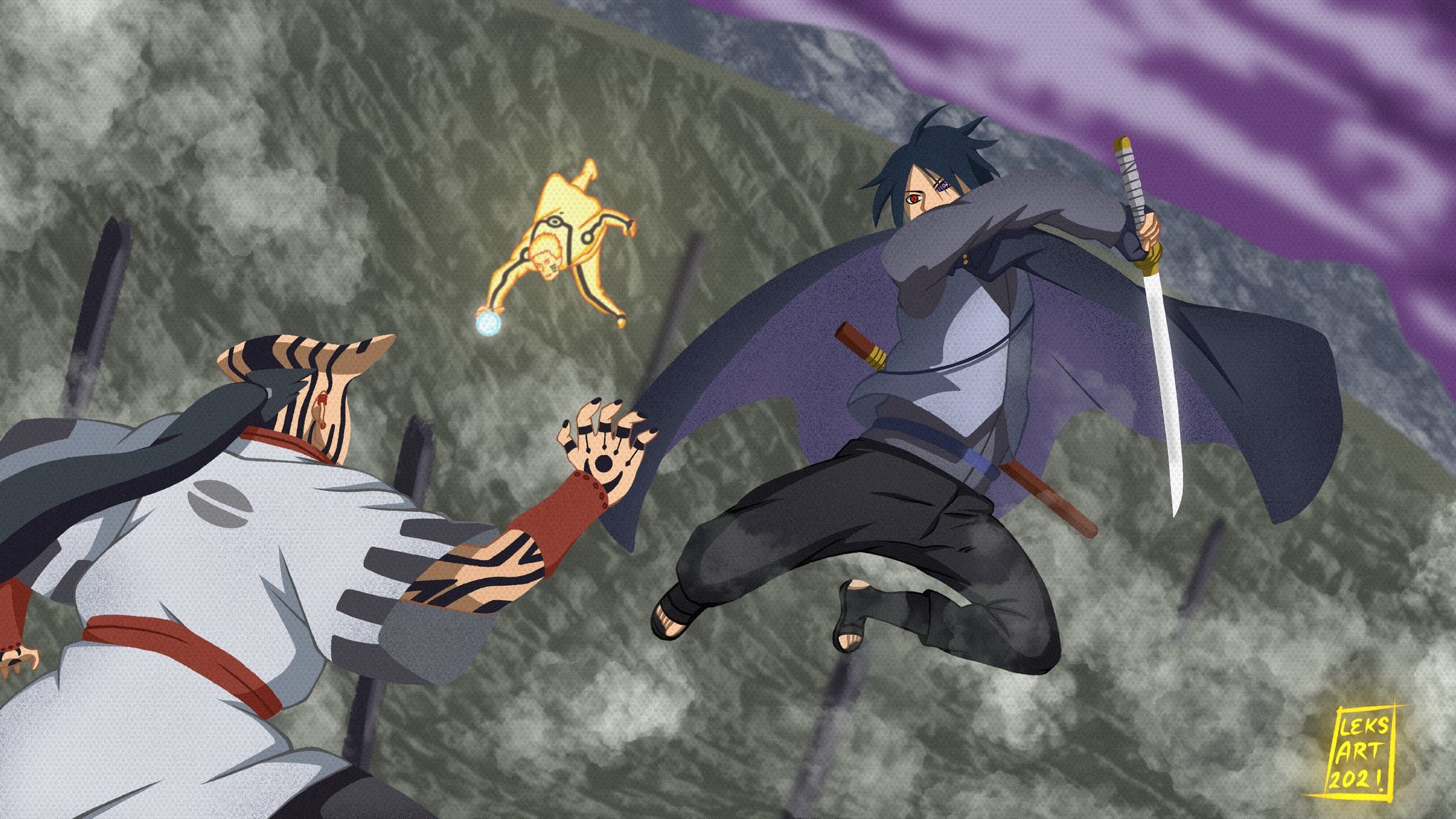 Naruto Vs Jigen Wallpapers Wallpaper Cave