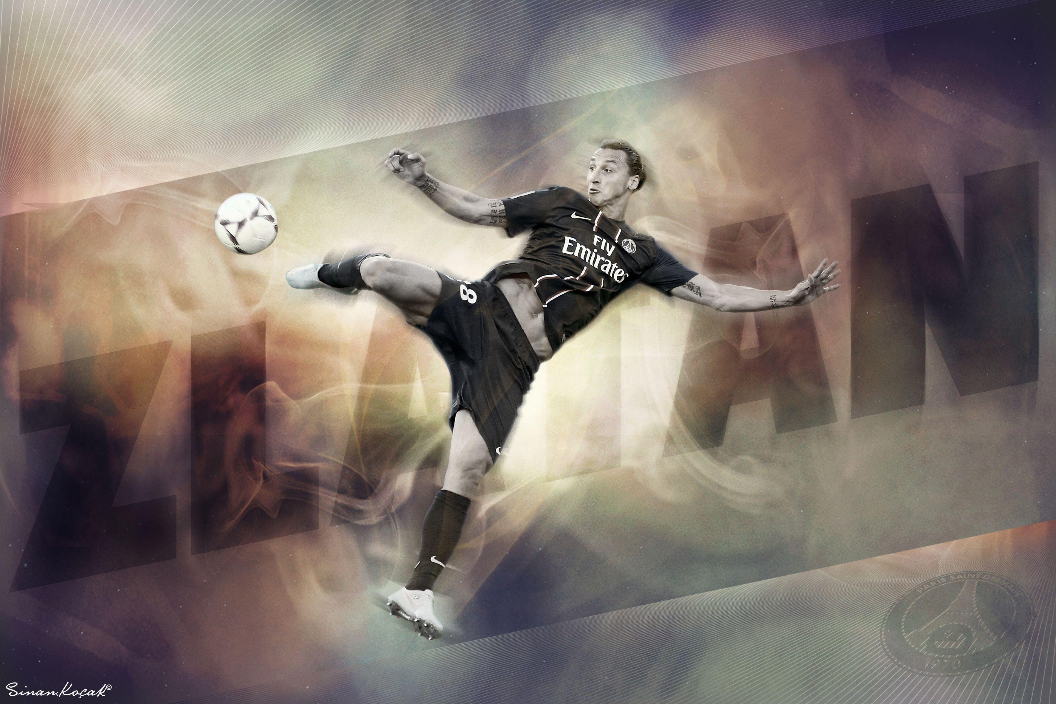 Zlatan Ibrahimovic PSG Exclusive HD Wallpaper #